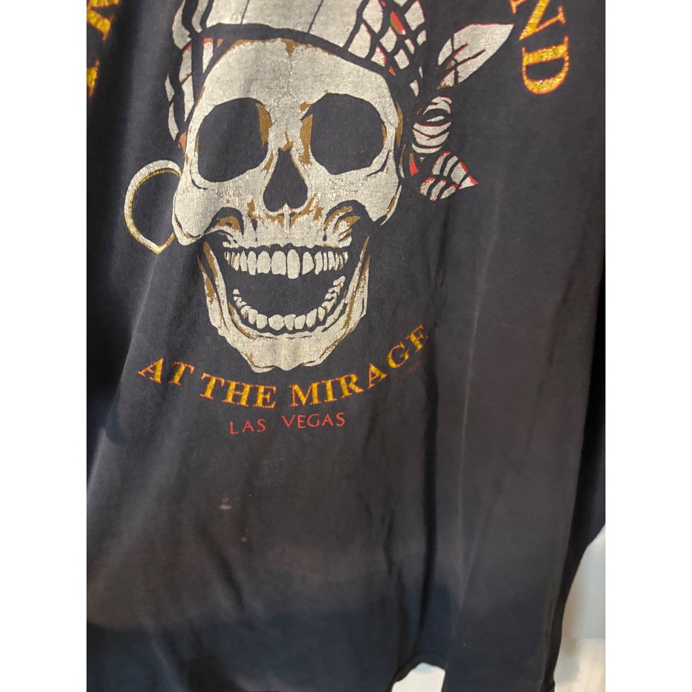 Vintage Treasure Island at the Mirage Las Vegas Pirate Skull T-Shirt Mens XL - Picture 4 of 7